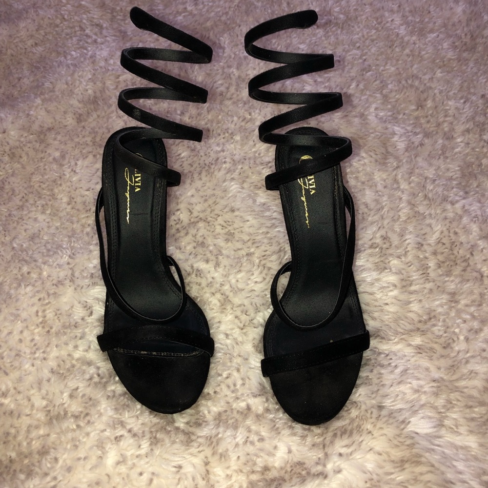 fashion nova wrap heels
